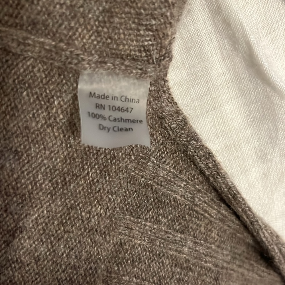 Cashmere open cardigan - Picture 4 of 4